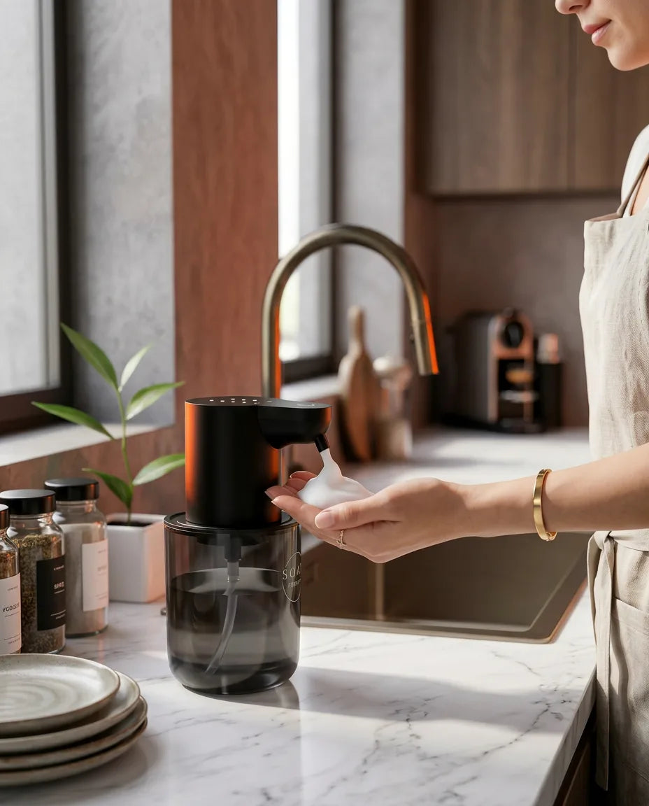 Automatic Sensor Soap Dispenser – Touchless Foam, USB Rechargeable – product image 2