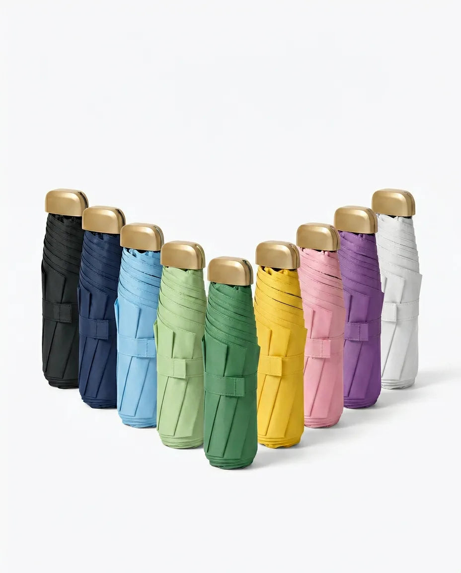 Compact umbrella with UV protection – a light companion for sun and rain on the go – product image 9