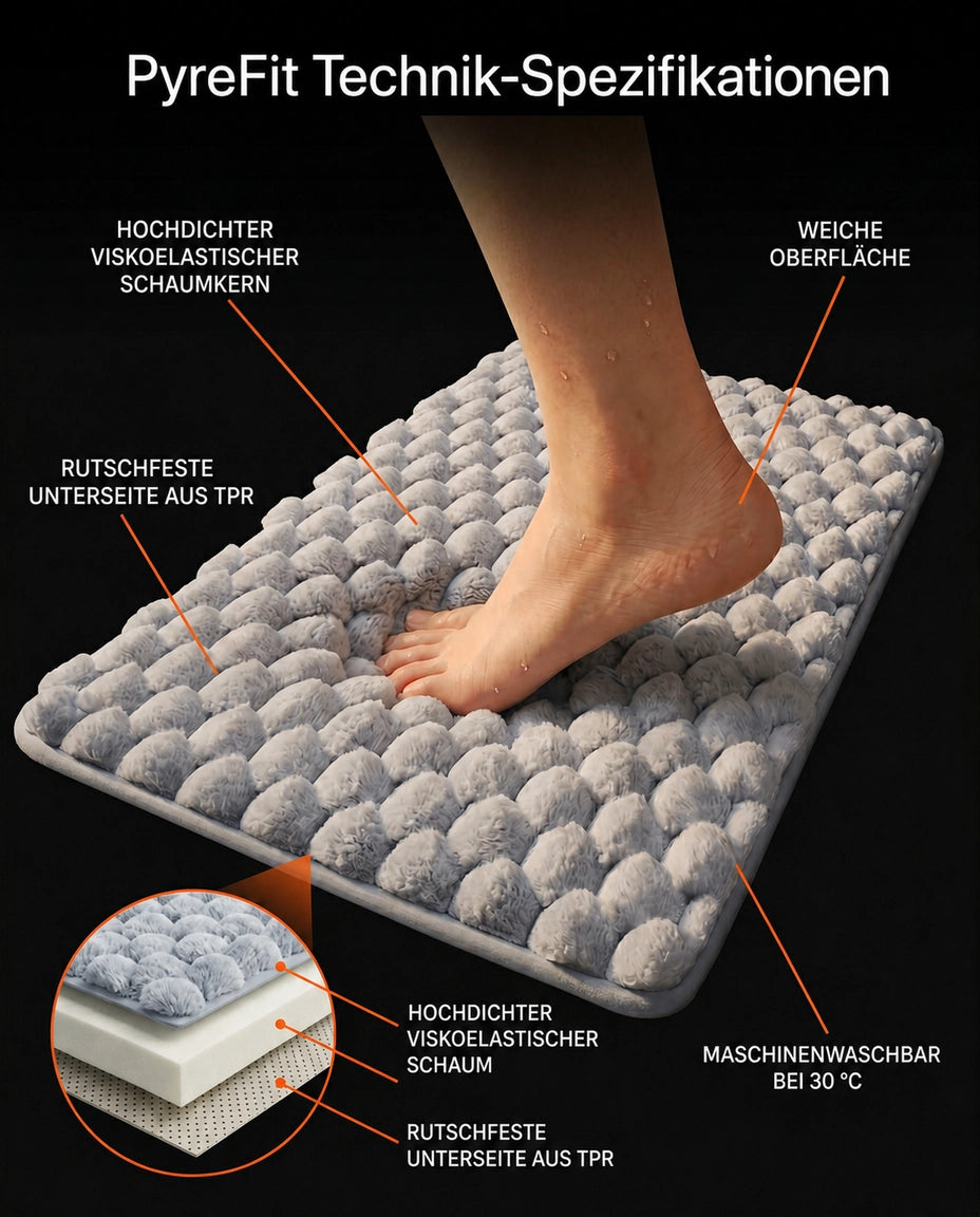 Memory Foam Bath Mat – Soft, Non-Slip and Highly Absorbent – product image 8