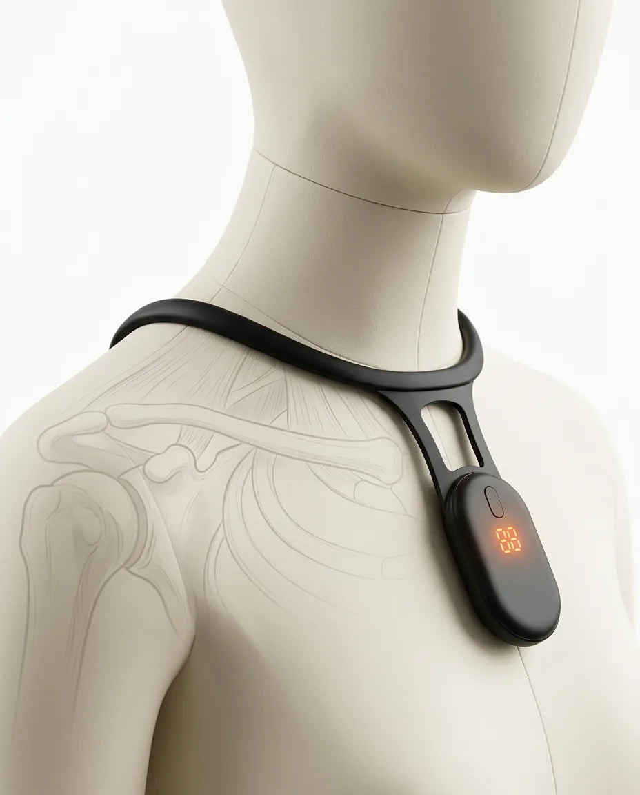 Correcteur de posture à rappel par vibration – aide discrète pour rester bien droit au bureau – image du produit 6