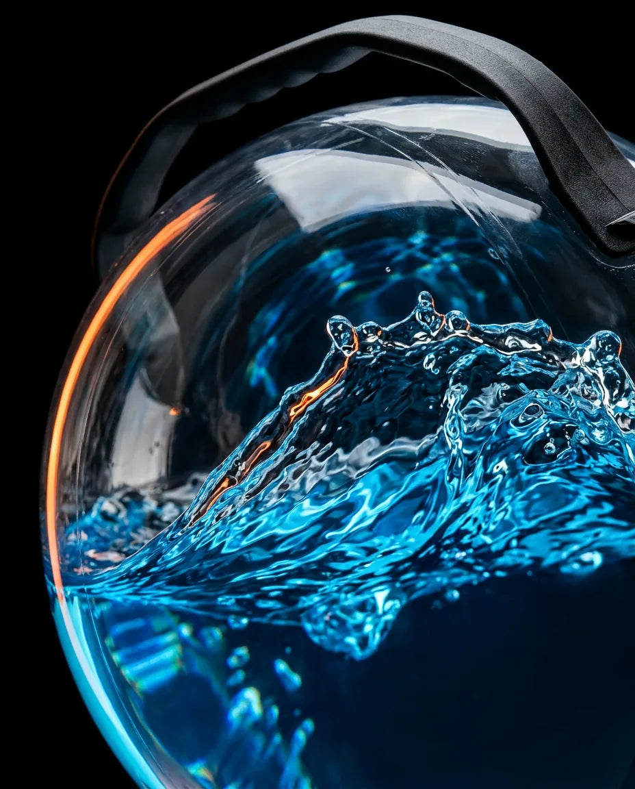 Water-filled training ball – core training, balance and functional workouts – product image 4