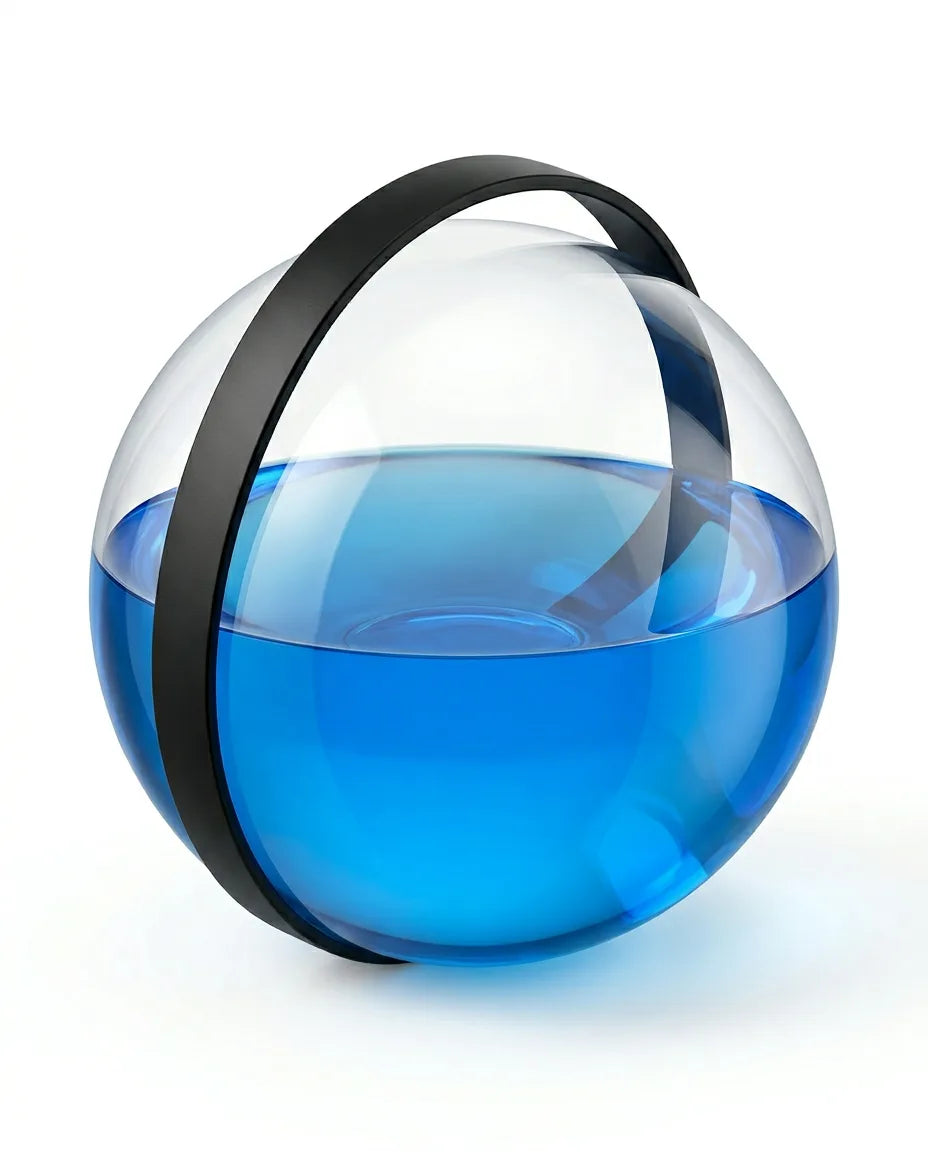 Water-filled training ball – core training, balance and functional workouts – product image 10