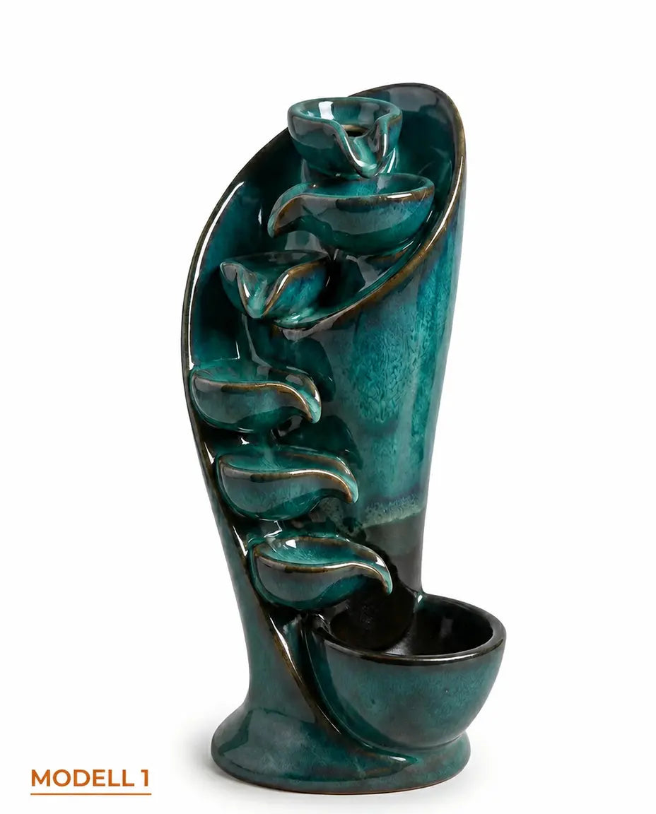 Ceramic Backflow Incense Burner – Waterfall Cone Burner for a Calm Atmosphere – product image 9
