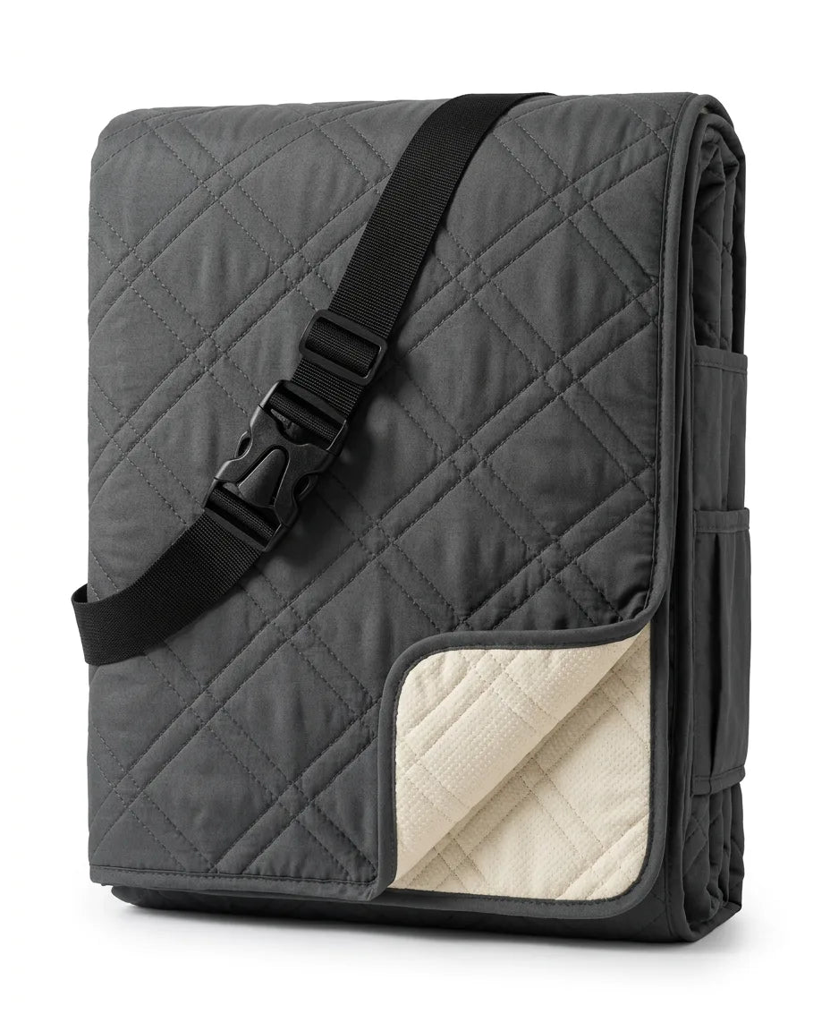 Waterproof Recliner Cover with Non-Slip Backing – Quilted Protection with Pockets – product image 1