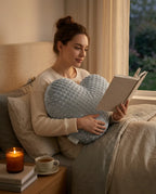 Weighted pillow for relaxing – gentle pressure for calmer evenings and deeper rest – product image 2