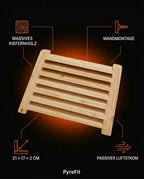 Wooden Sauna Vent Grille – Even Airflow in Your Sauna – product image 8