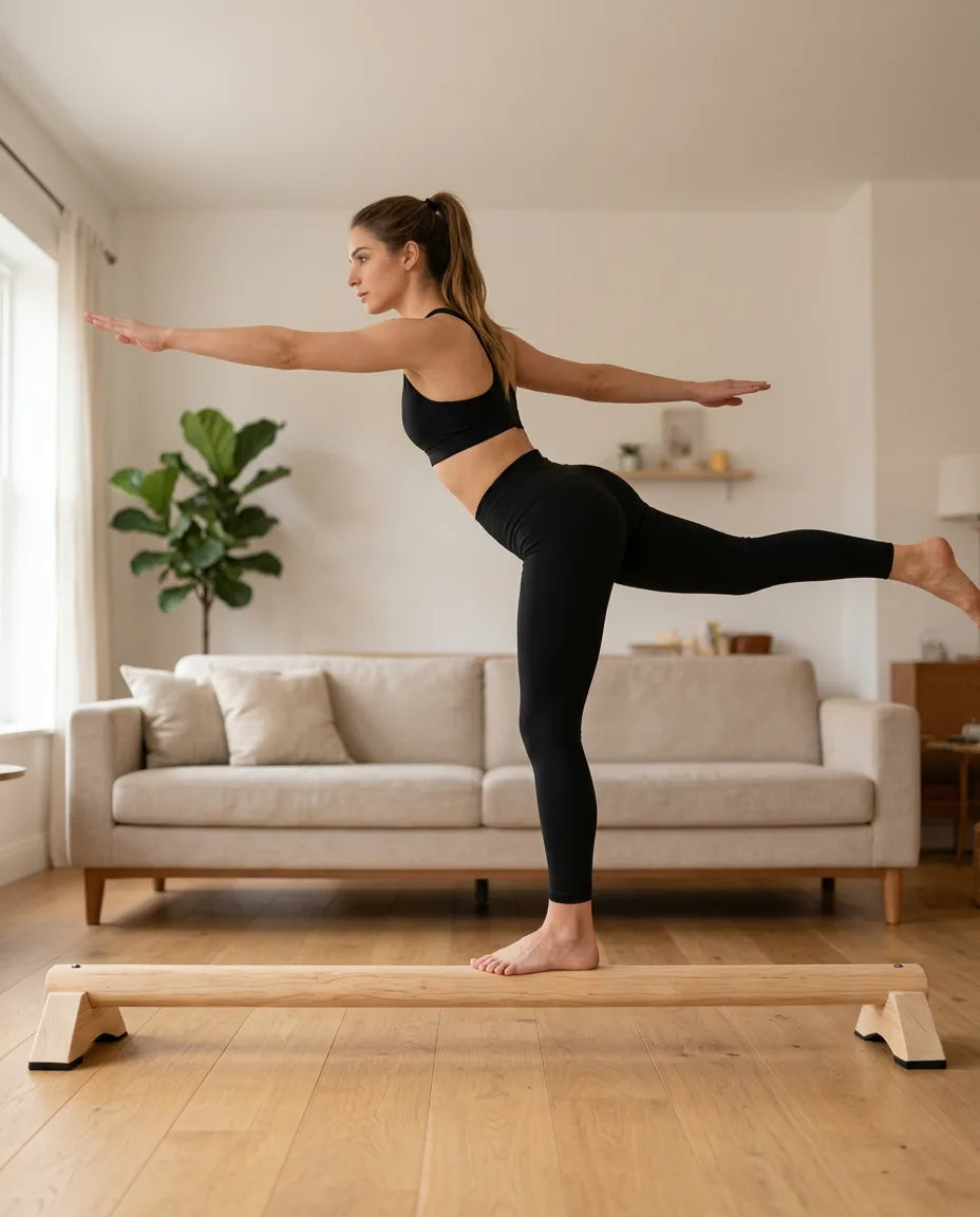 Wooden Balance Trainer – Stability and Coordination at Home – product image 2