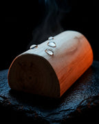 Appui-tête de sauna en bois – appui-nuque ergonomique pour sauna et spa – image du produit 6