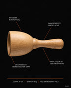 Coupe à fascias en bois – automassage doux pour la récupération – image du produit 8