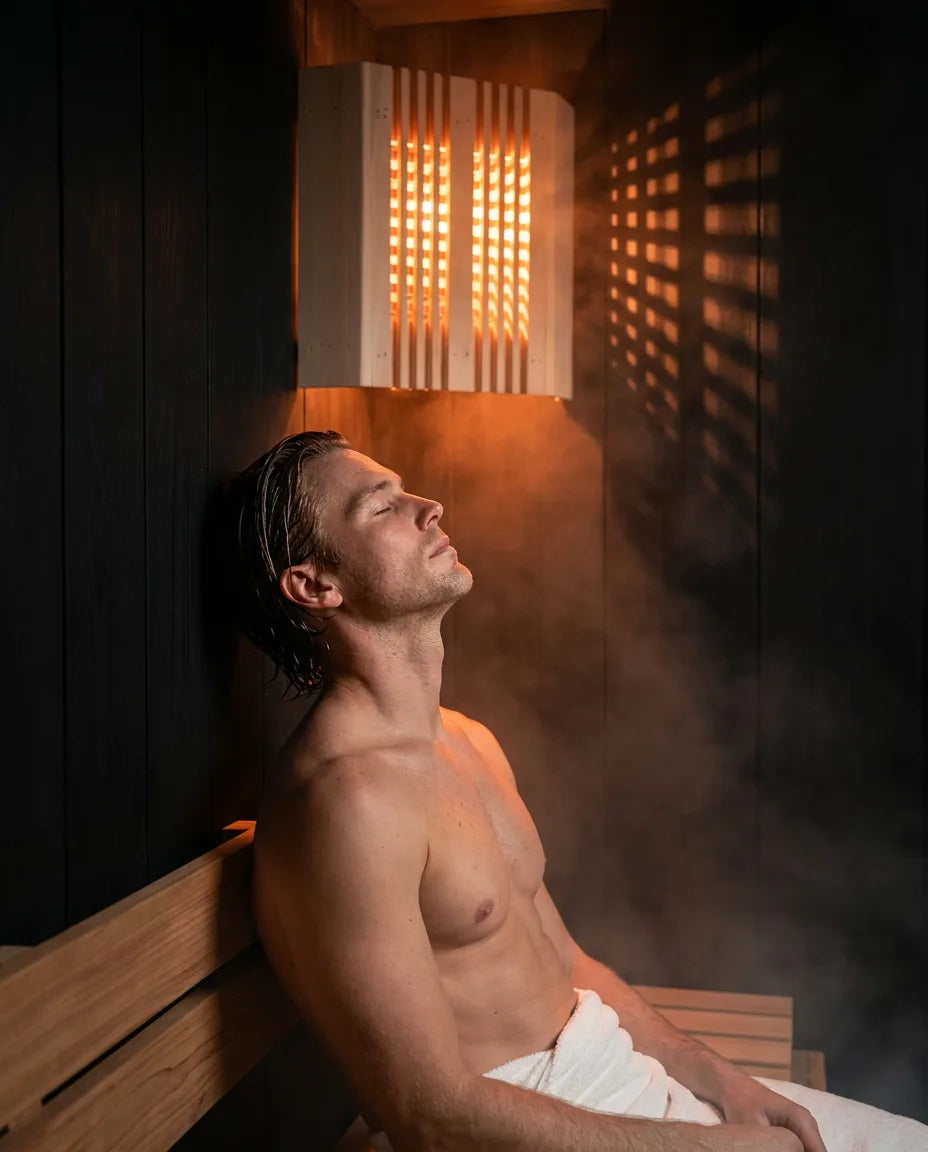 Wooden Sauna Light Shade – Warm Ambient Lighting – product image 3