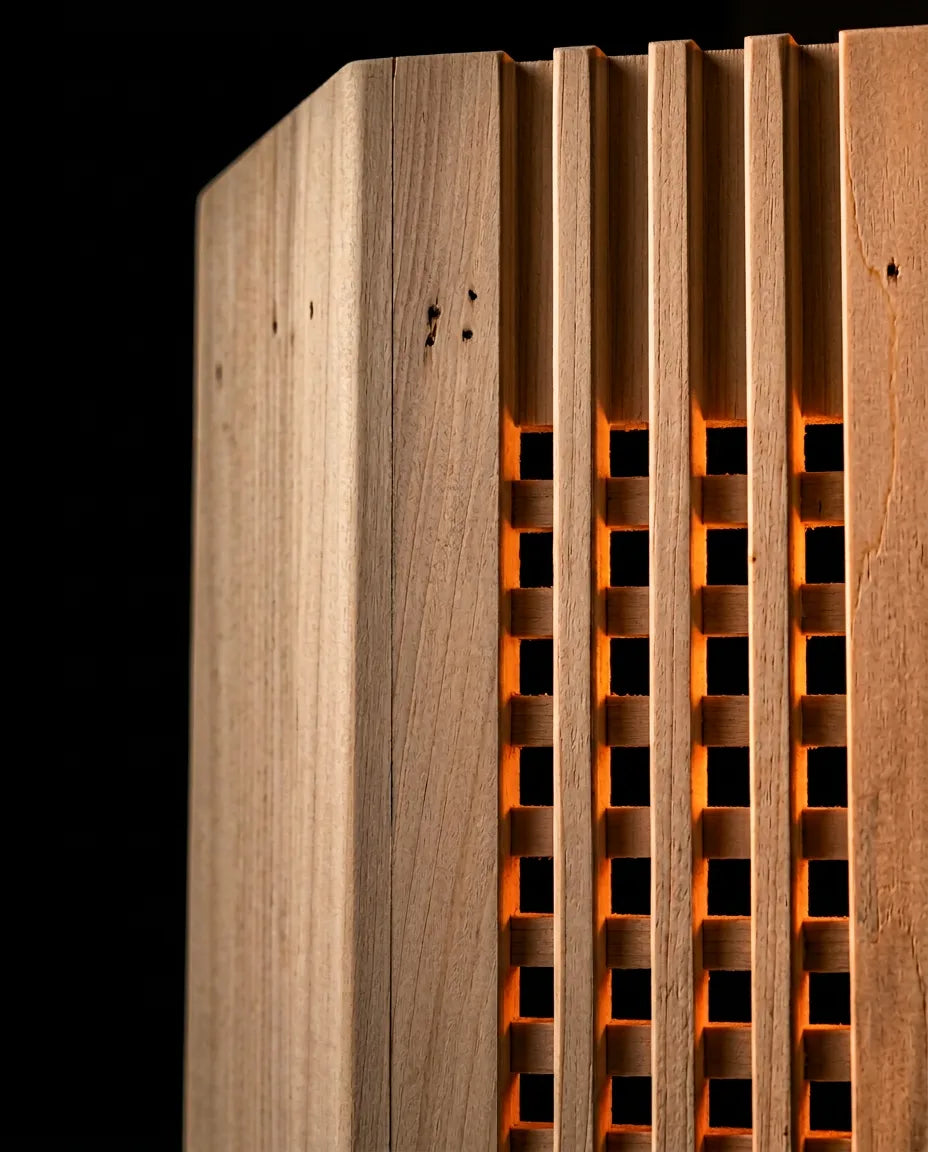 Wooden Sauna Light Shade – Warm Ambient Lighting – product image 6