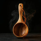 Wooden Sauna Ladle – Safe Pouring for Steam and Sauna Rituals – product image 11