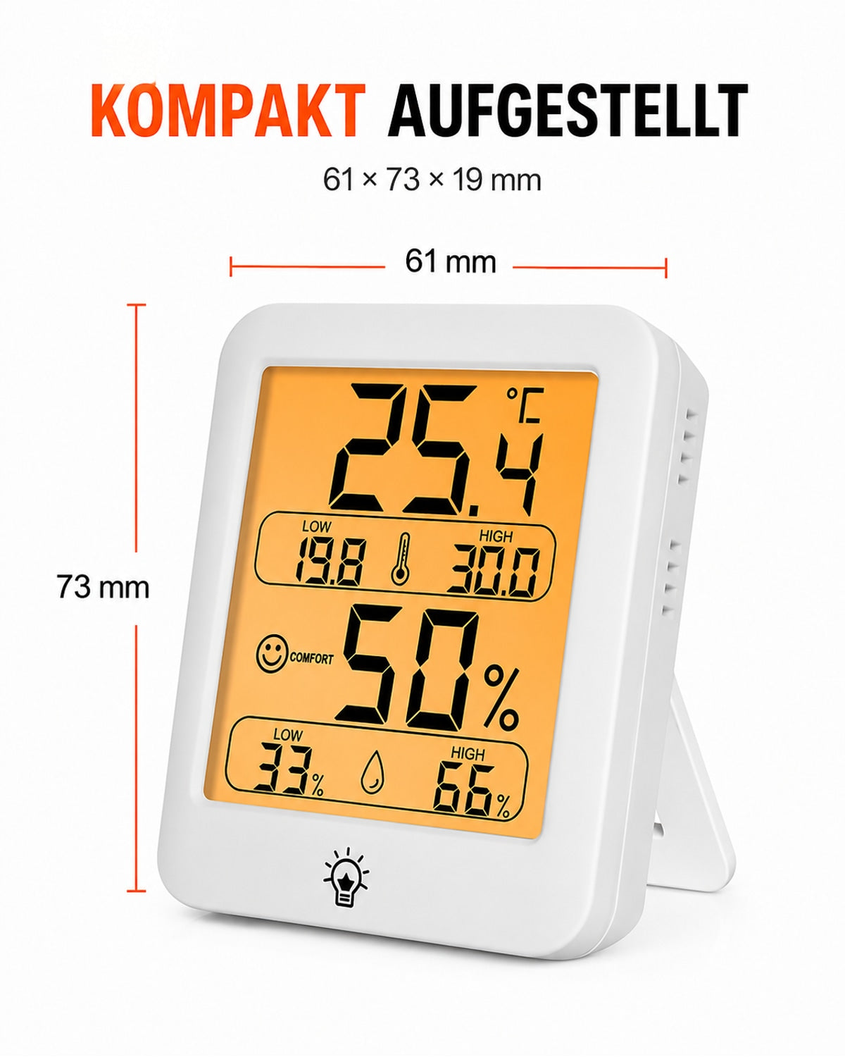 Thermo-hygromètre YZ6054 – vue du produit 8