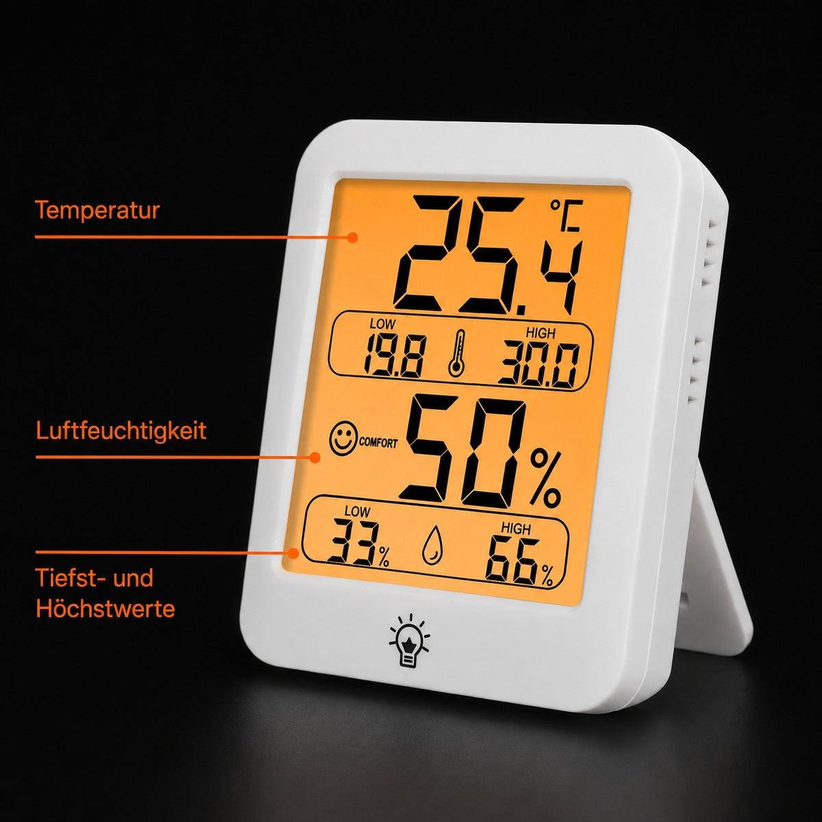 Thermo-hygromètre YZ6054 – détail 2