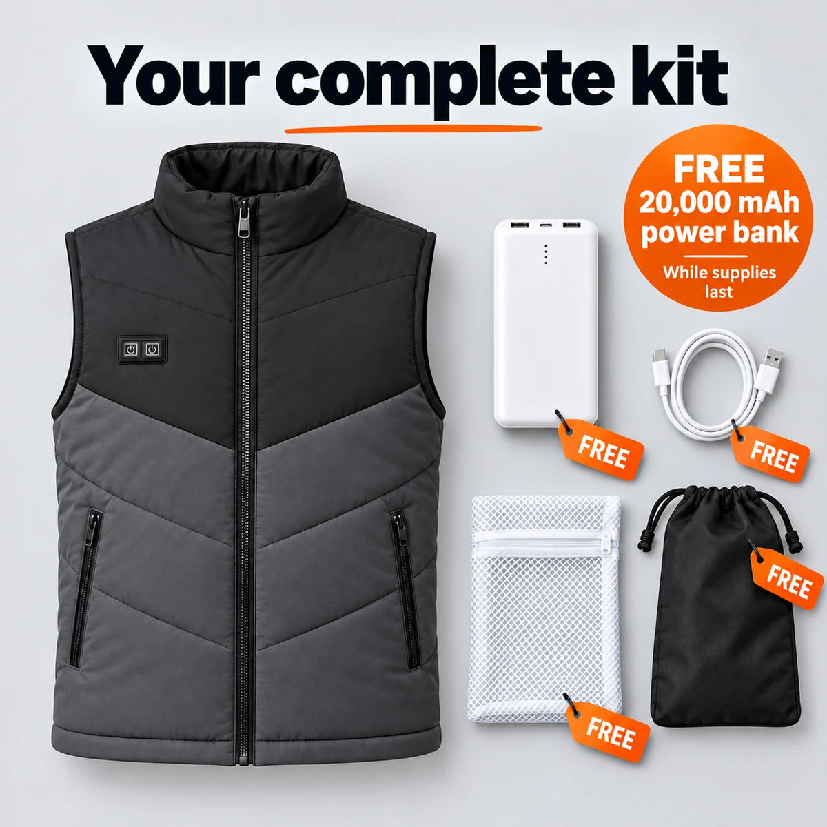 PyreFit Sherpor – Men's Heated Vest
