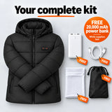 Complete Set: Nordik, 20,000 mAh power bank, laundry bag and storage bag