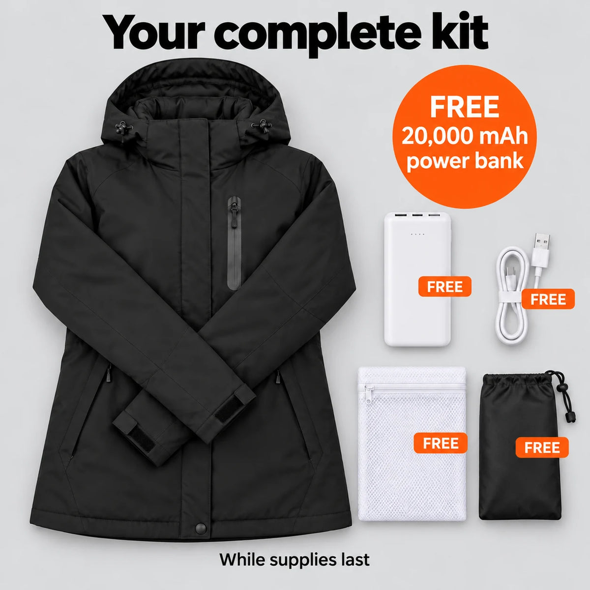 PyreFit Traverso – Women's Heated Parka