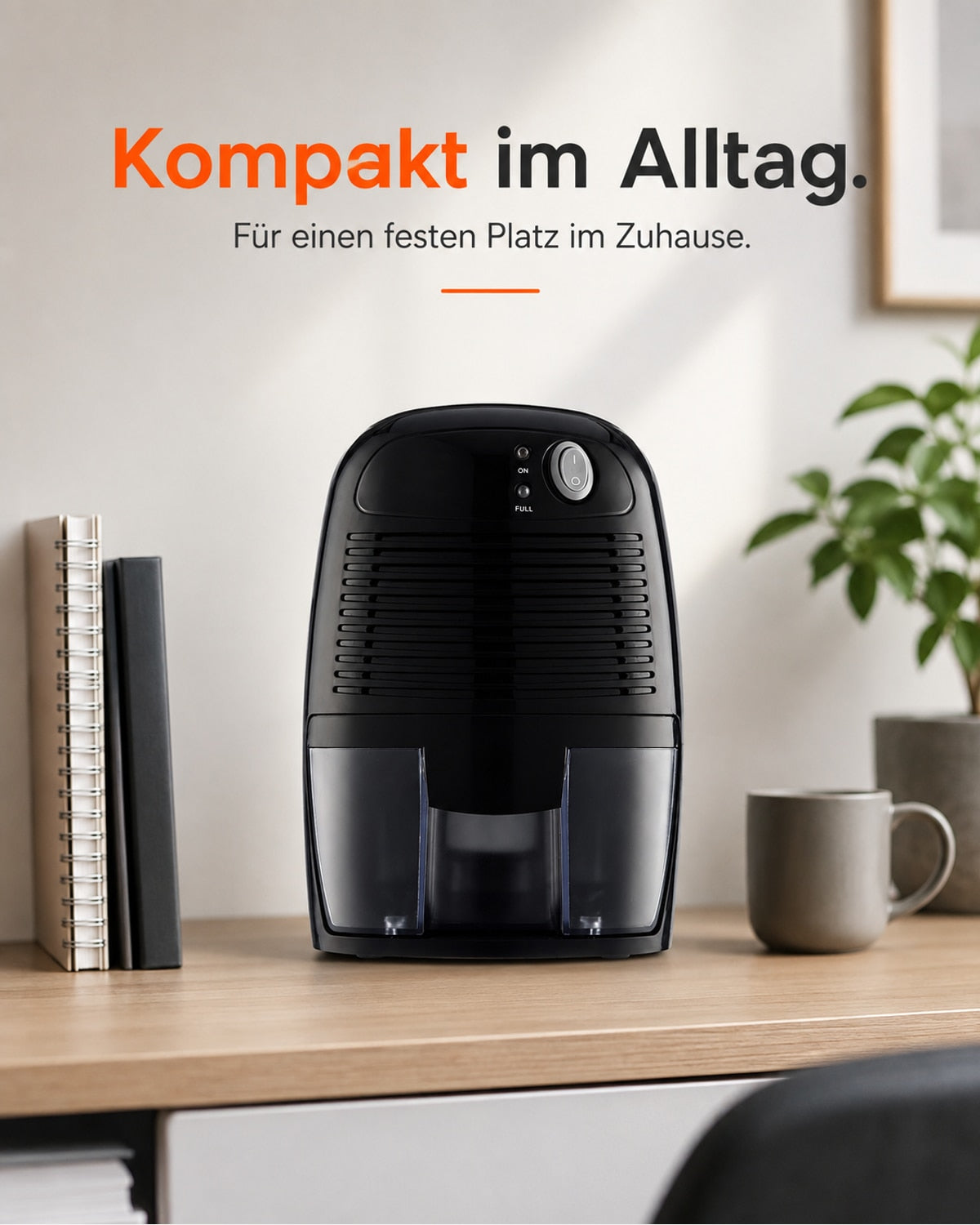 Mini-déshumidificateur THANKSHARE – format compact au quotidien
