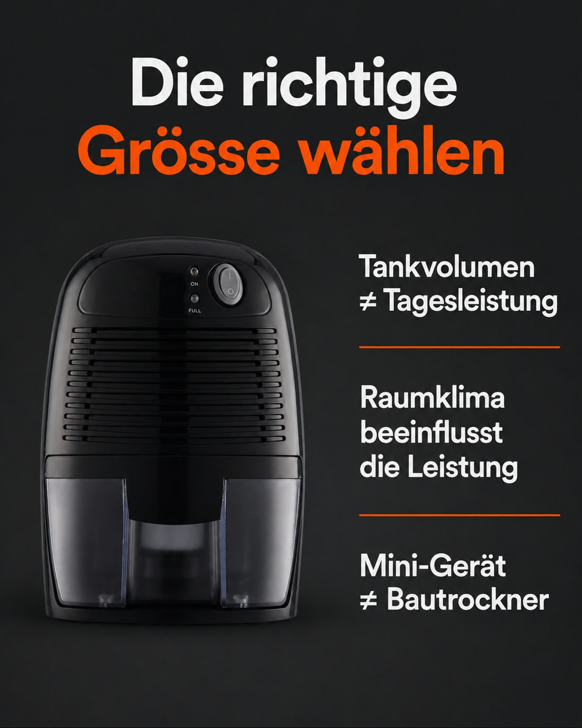 Mini-déshumidificateur THANKSHARE – conseils pour choisir un appareil