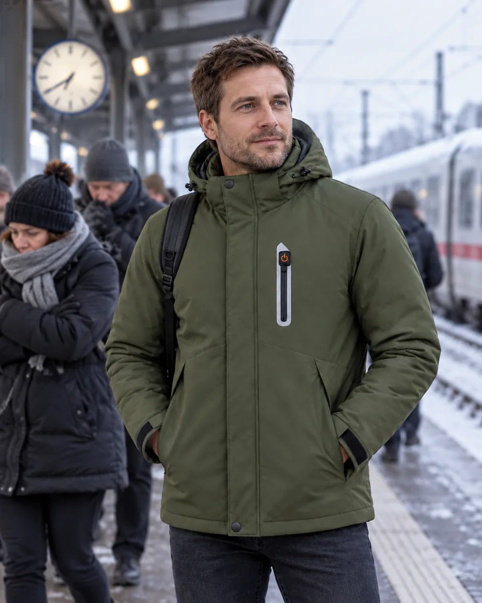 PyreFit Calvero – Parka chauffant pour homme