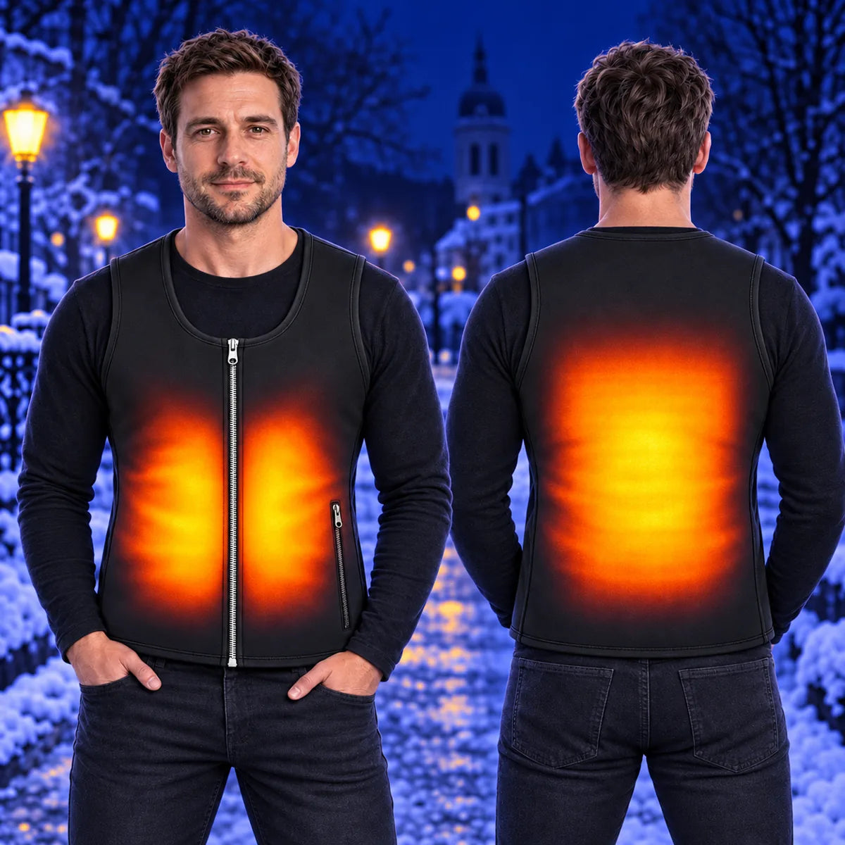 PyreFit Duvaro – Thin Unisex Heated Vest