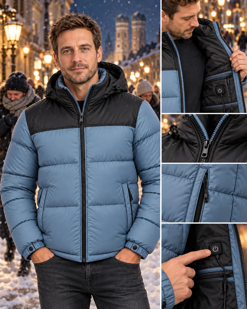 PyreFit Gletor – Manteau matelassé chauffant unisexe