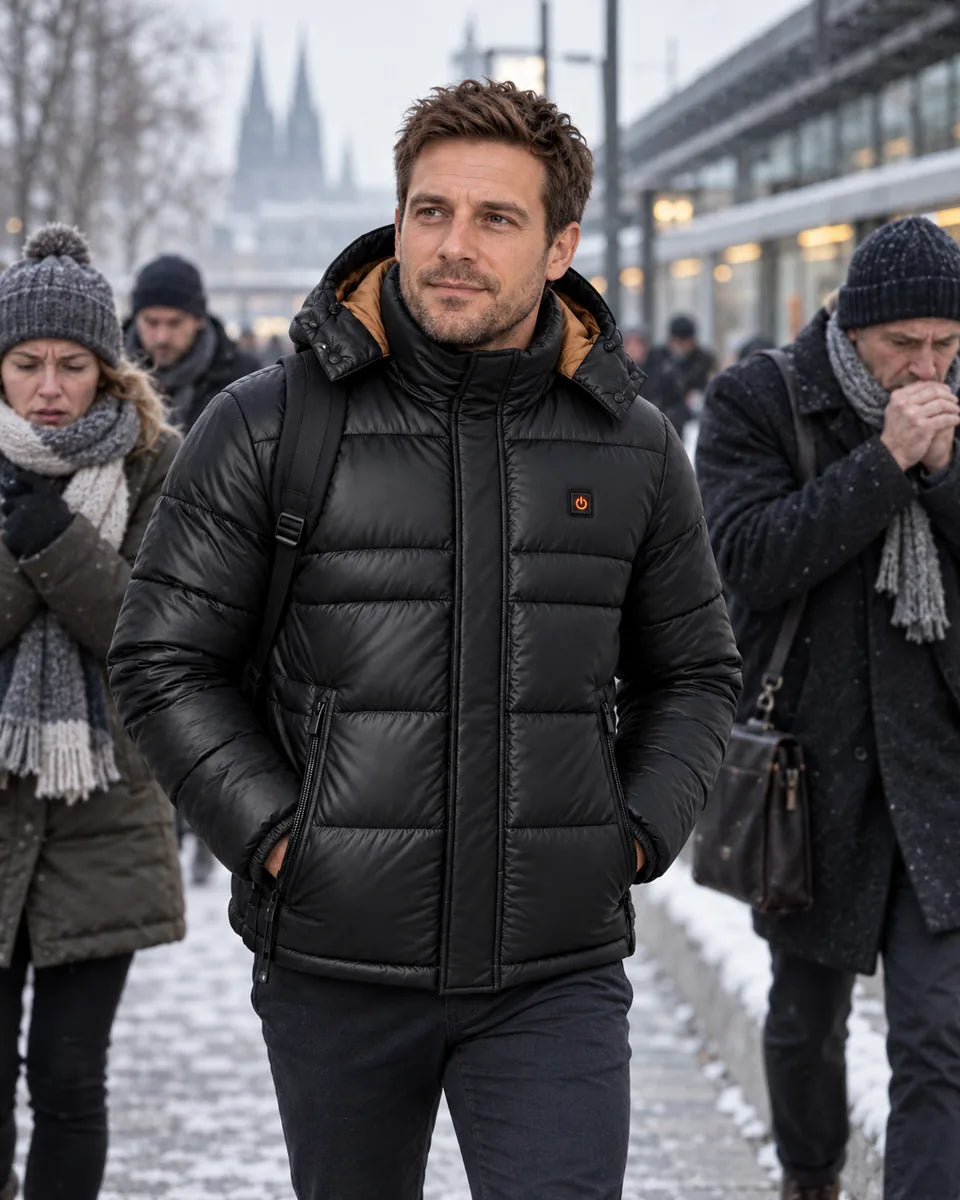 PyreFit Norvia – Men's Heated Puffer Jacket