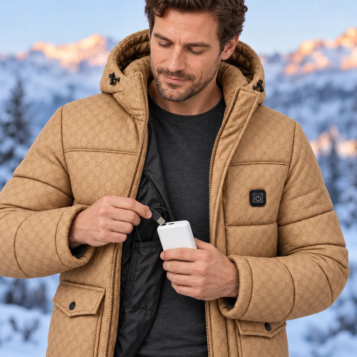 PyreFit Orielle – Men's Heated Puffer Jacket