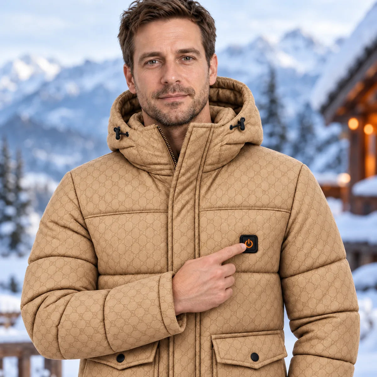 PyreFit Orielle – Men's Heated Puffer Jacket