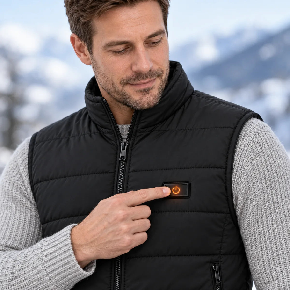 PyreFit Pivotan – Unisex Heated Puffer Vest