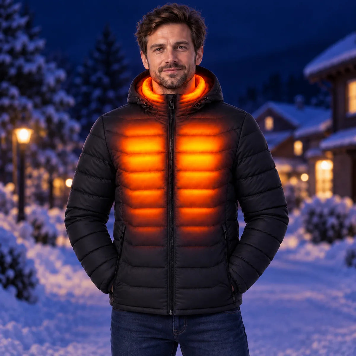 PyreFit Rangor – Men's Heated Puffer Jacket