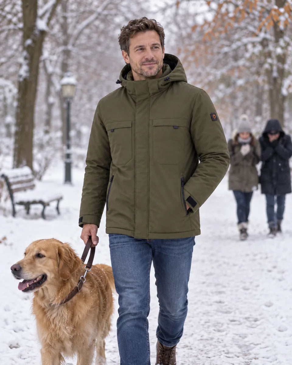 PyreFit Regaro – Parka chauffant pour homme