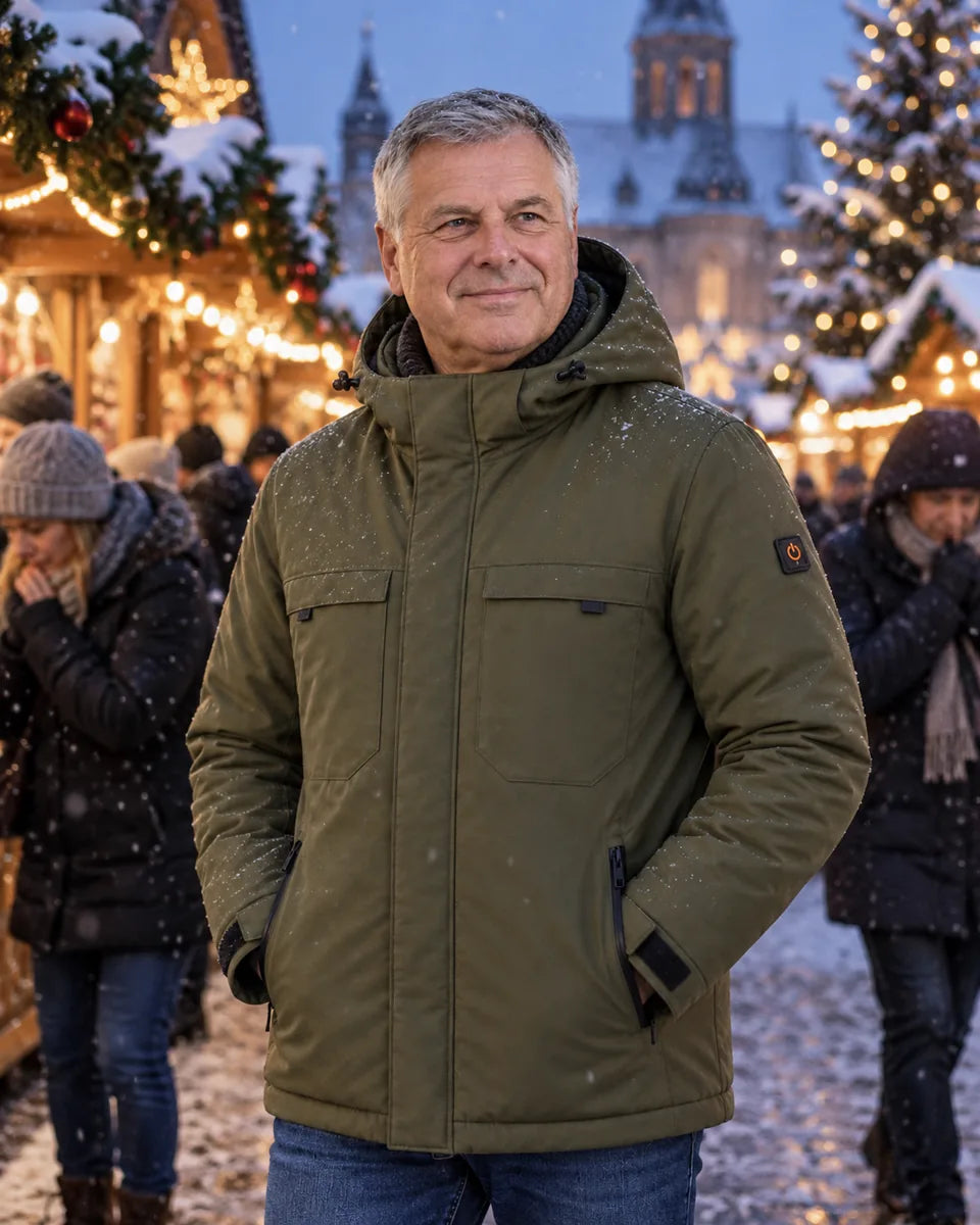 PyreFit Regaro – Parka chauffant pour homme