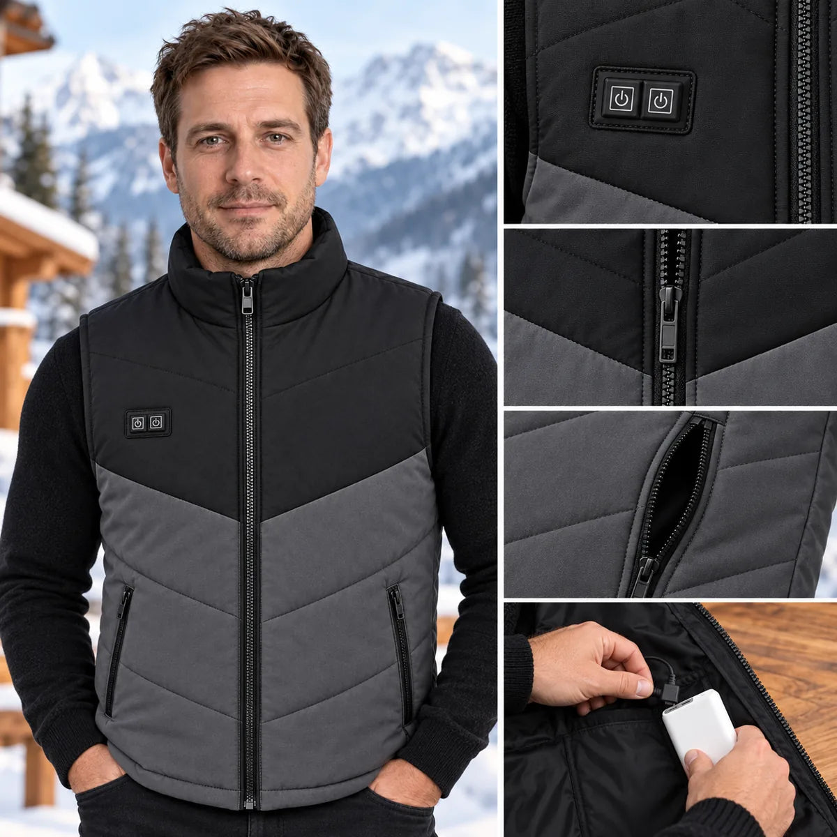 PyreFit Sherpor – Men's Heated Vest