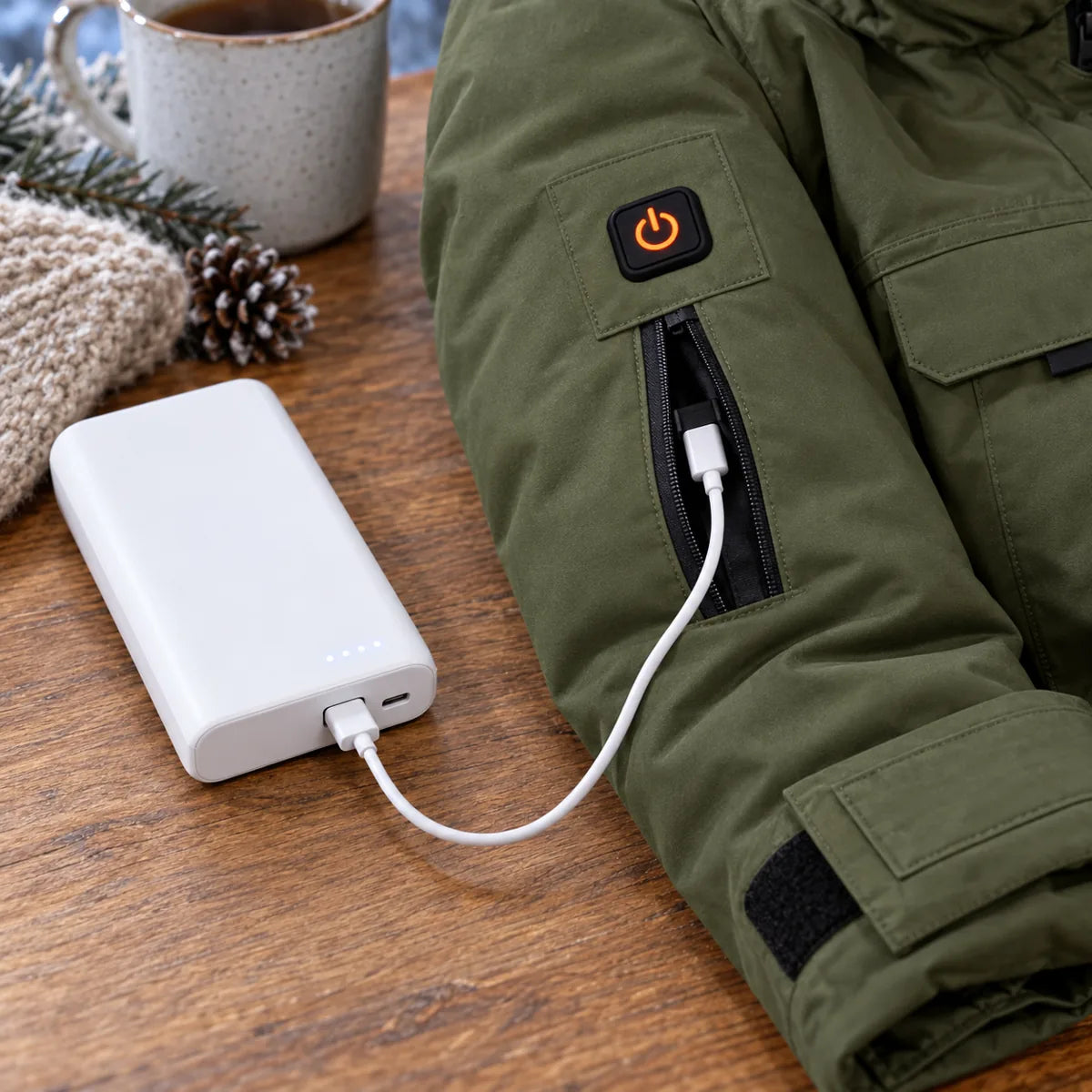 PyreFit Terrano – Parka chauffant pour femme