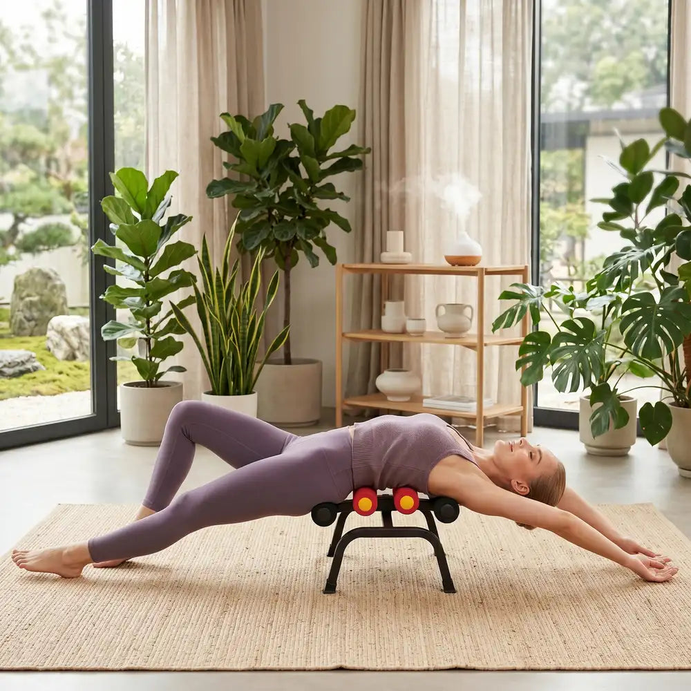 Stretch deeper than the floor allows