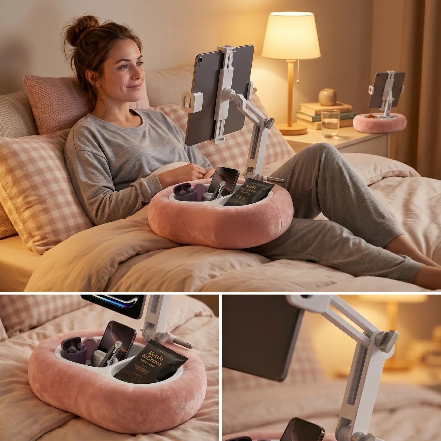 Hands-free, more relaxed viewing
