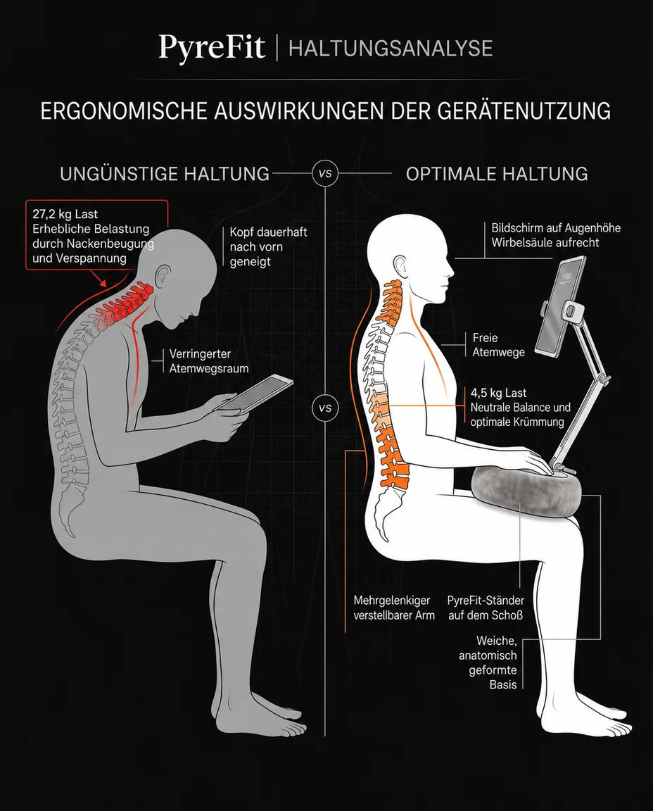 Engineered to go easy on your neck and wrists