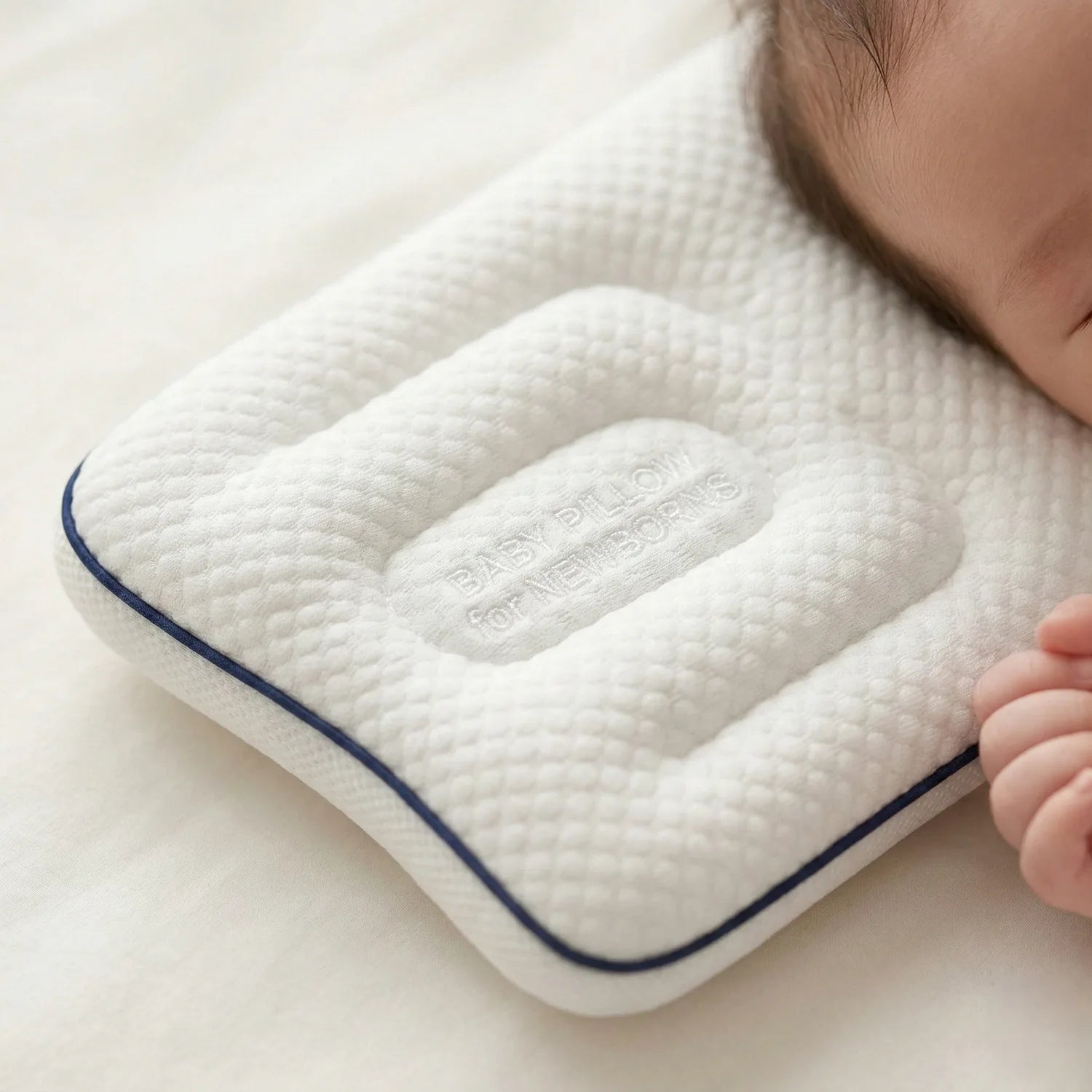 Cozy, practical baby pillow