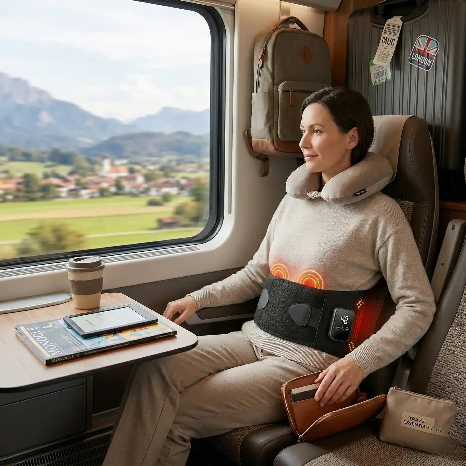 Ultimate comfort on the go