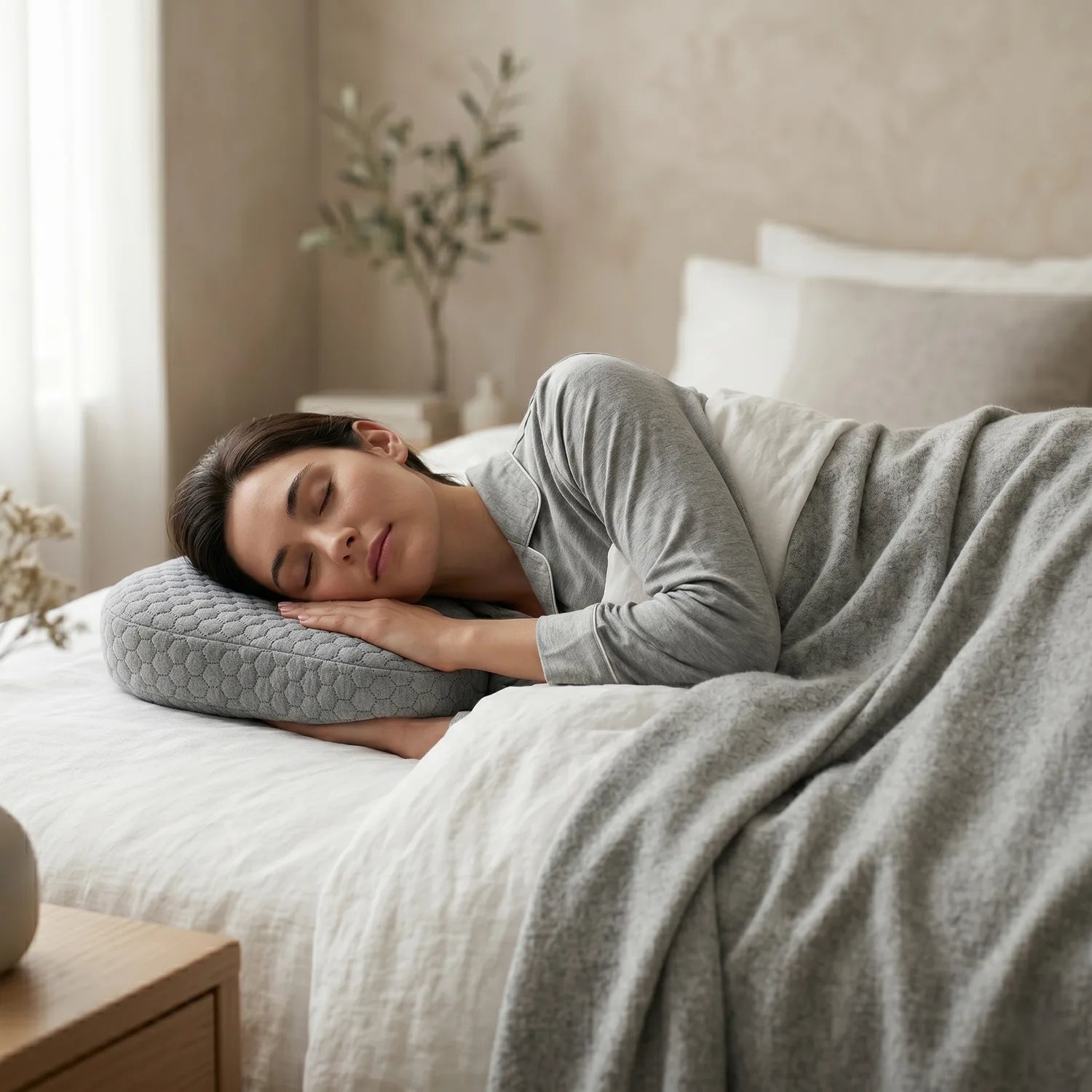 No more pressure on your ear while you sleep