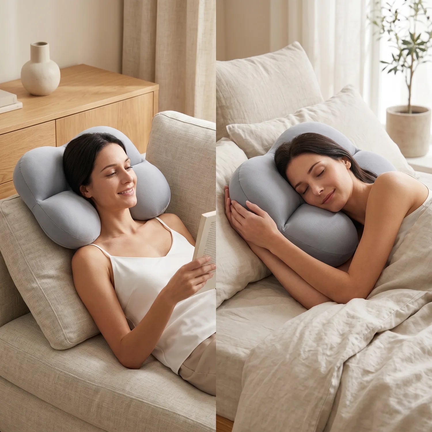 Conçu autour des positions de repos naturelles