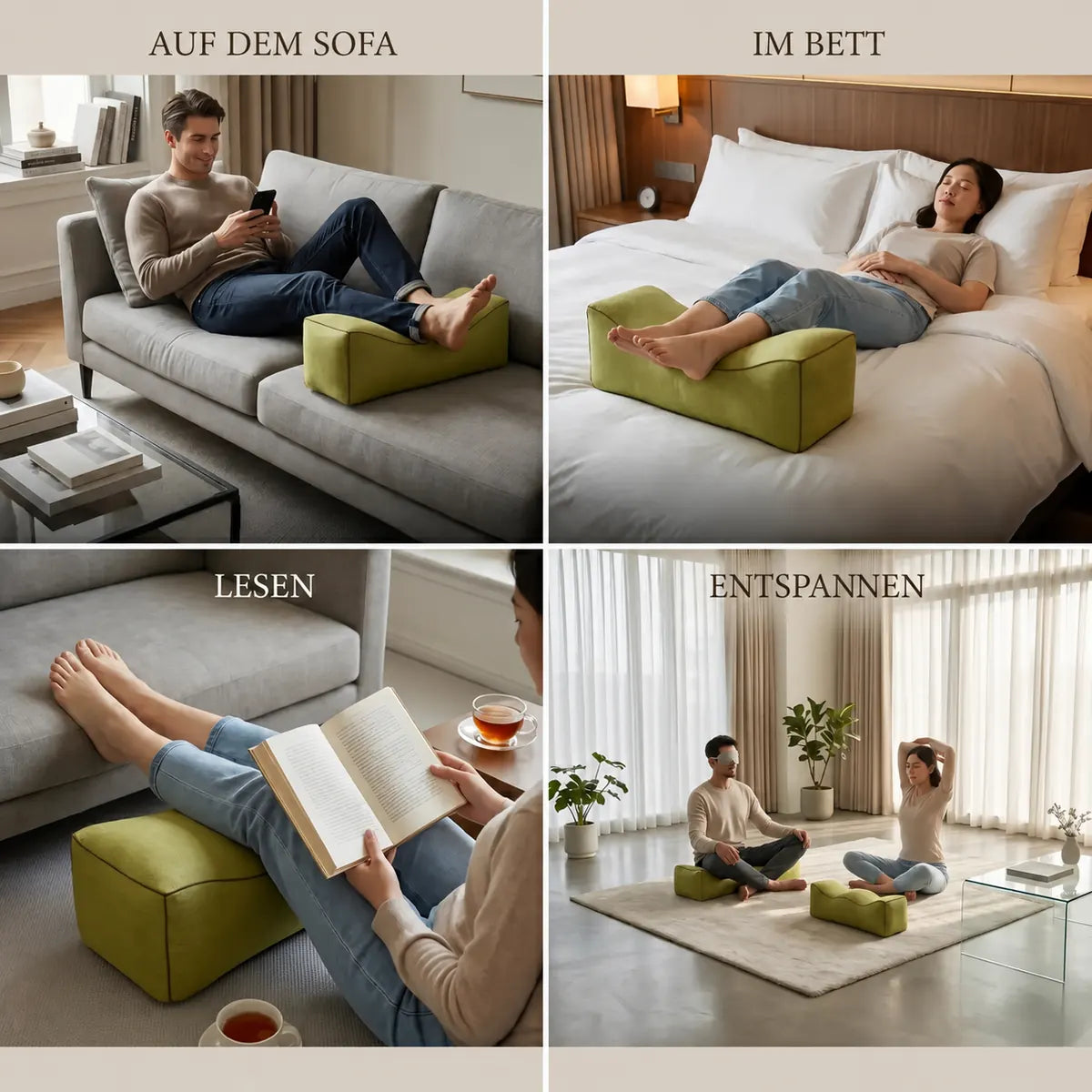 Du confort partout où vous vous détendez