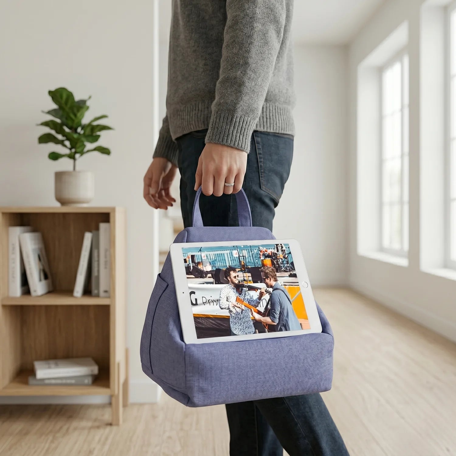 Light, portable & ready anywhere