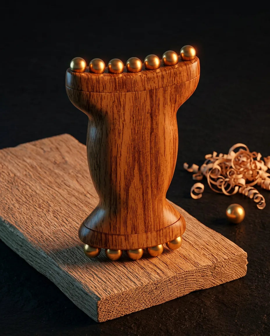 Crafted from a single solid piece of oak