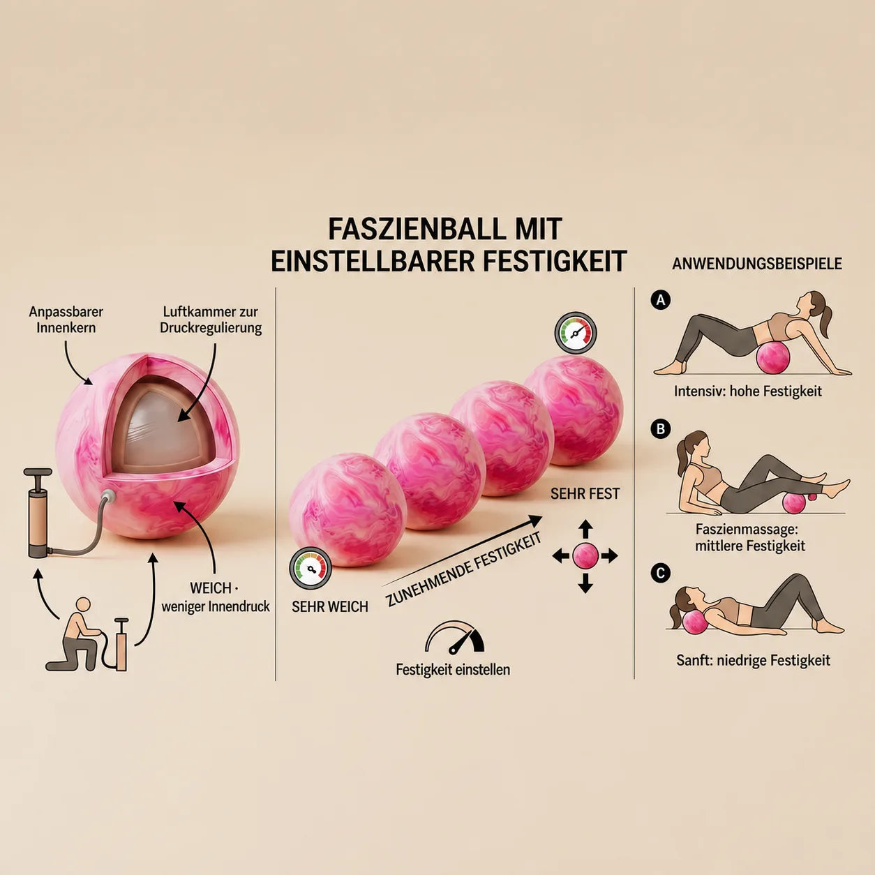 Adjustable firmness design