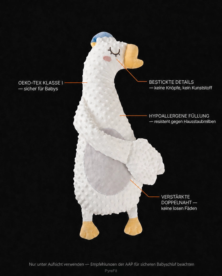 Designed around baby's safety — not just cuteness