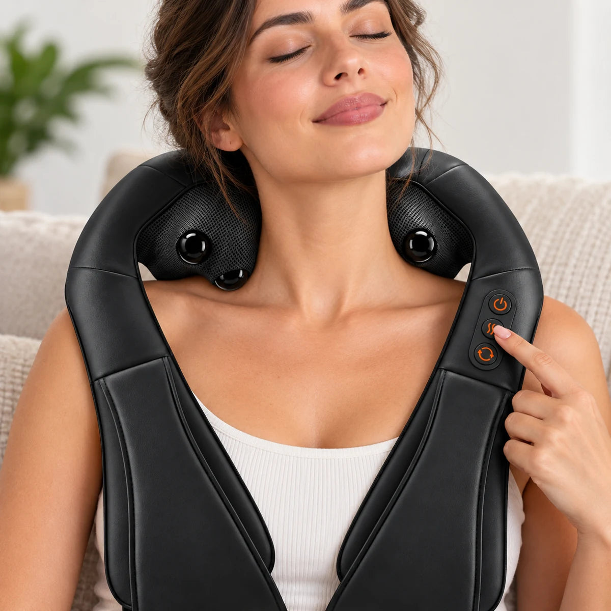 Using the PyreFit shiatsu massager