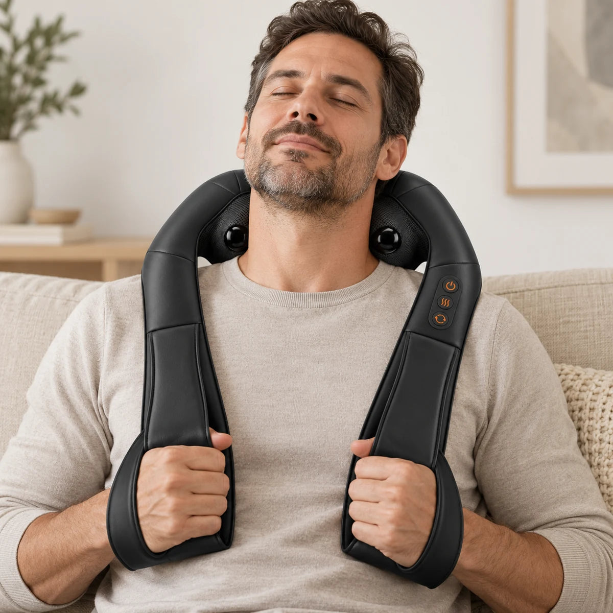 Using the PyreFit shiatsu massager