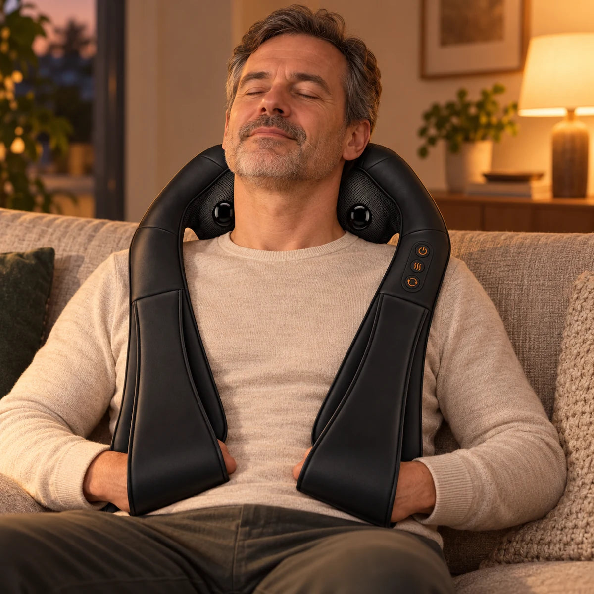 Using the PyreFit shiatsu massager
